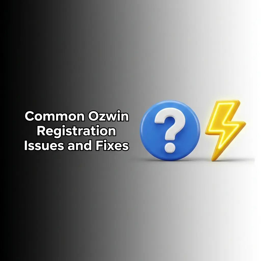 Common Ozwin registration issues and fixes
