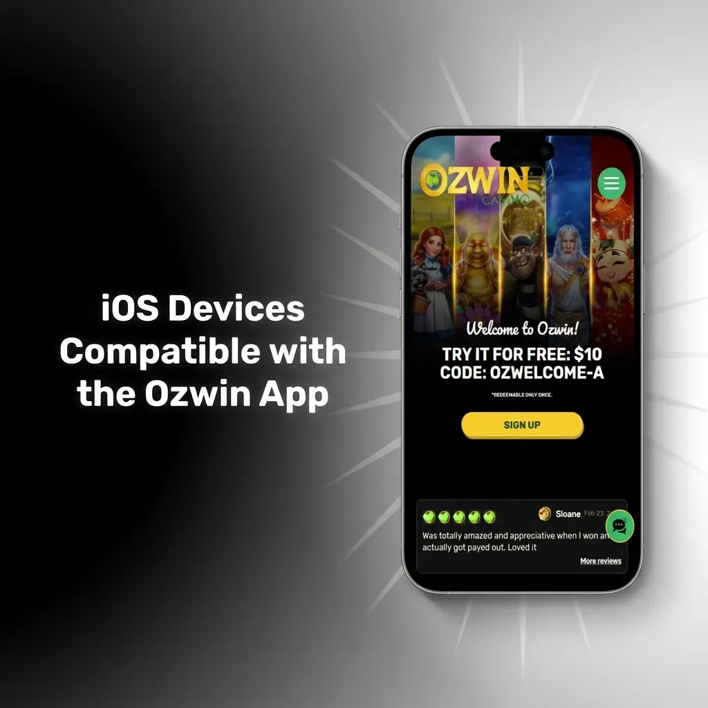 iPhone models compatible with the Ozwin app