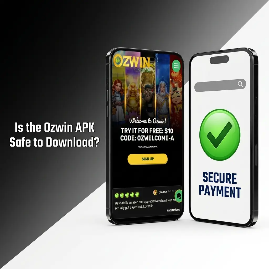 Ozwin APK security and licensing illustration