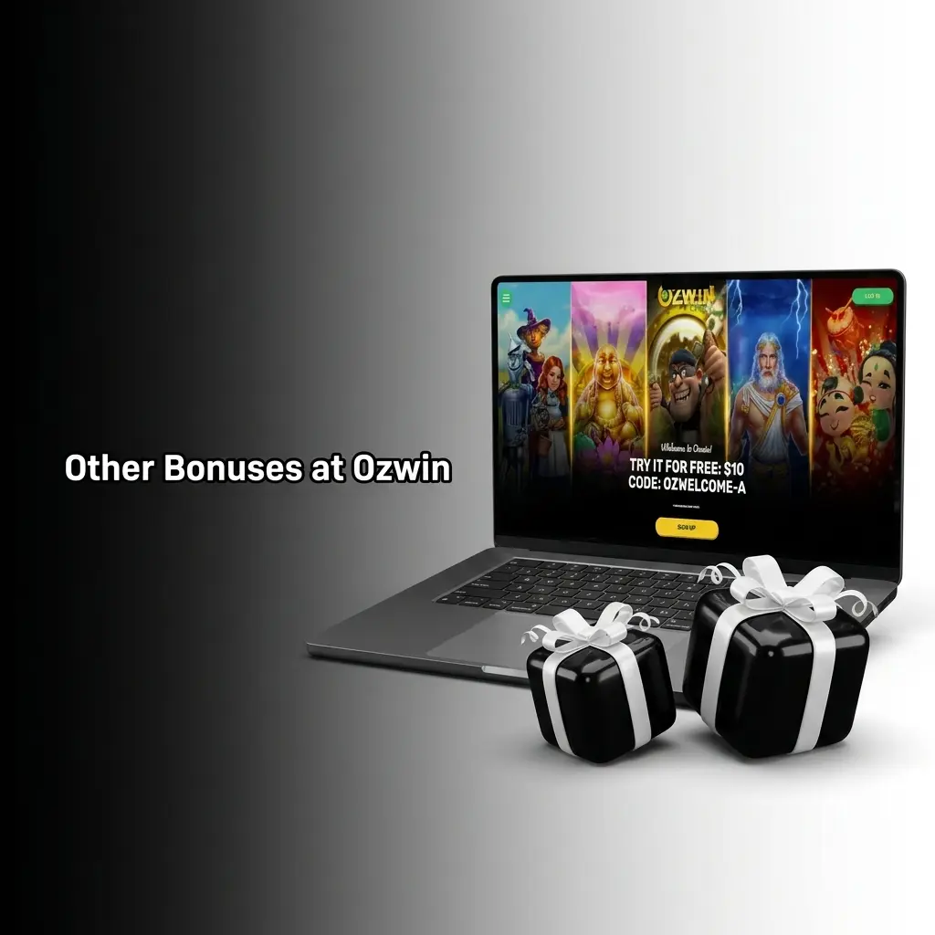 Ozwin Casino additional bonuses and VIP loyalty program
