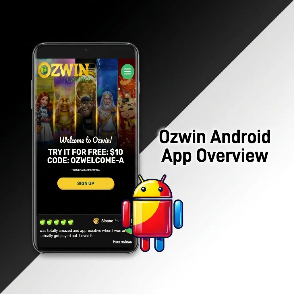 Ozwin Android app icon on a home screen