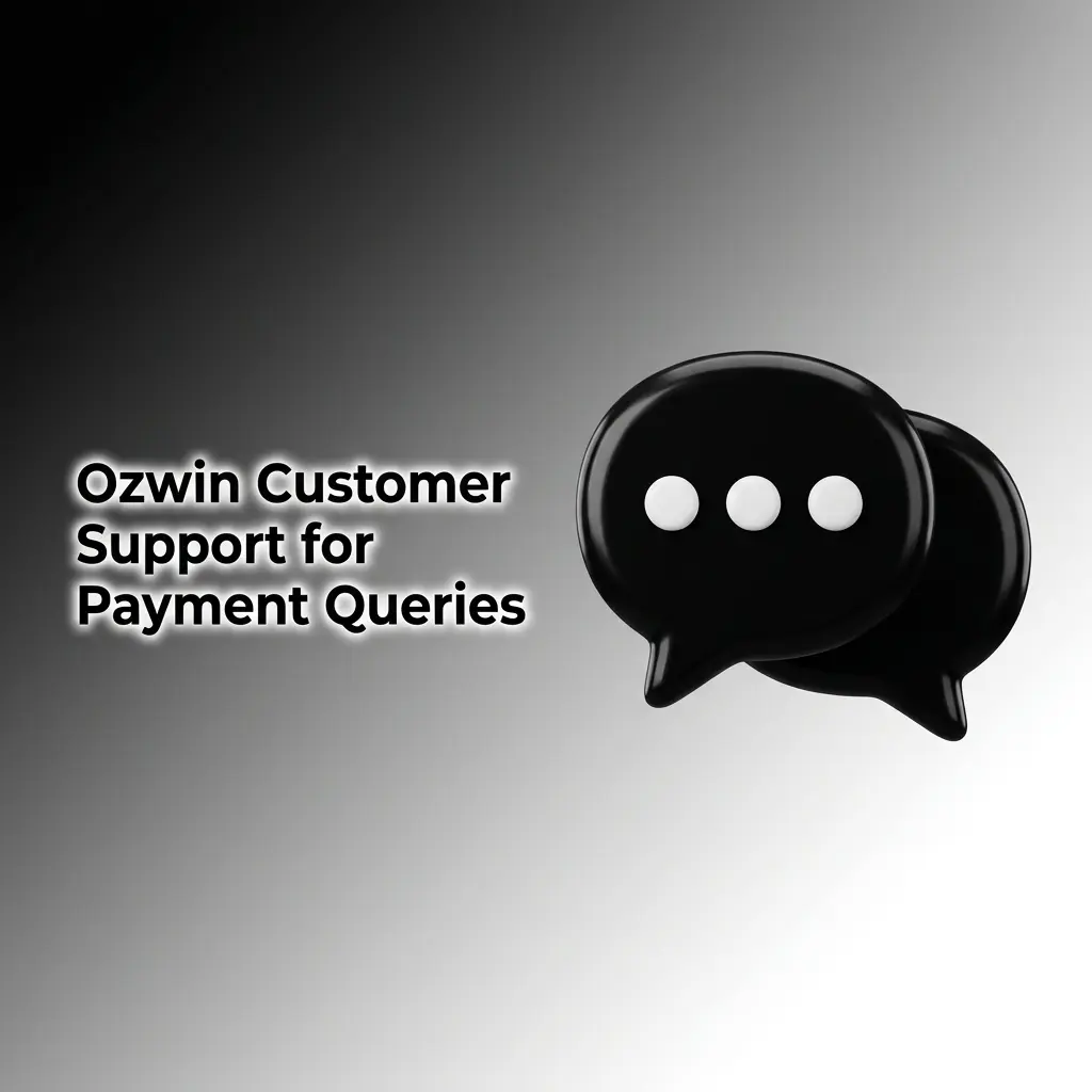 Ozwin customer support agent assisting with payment queries