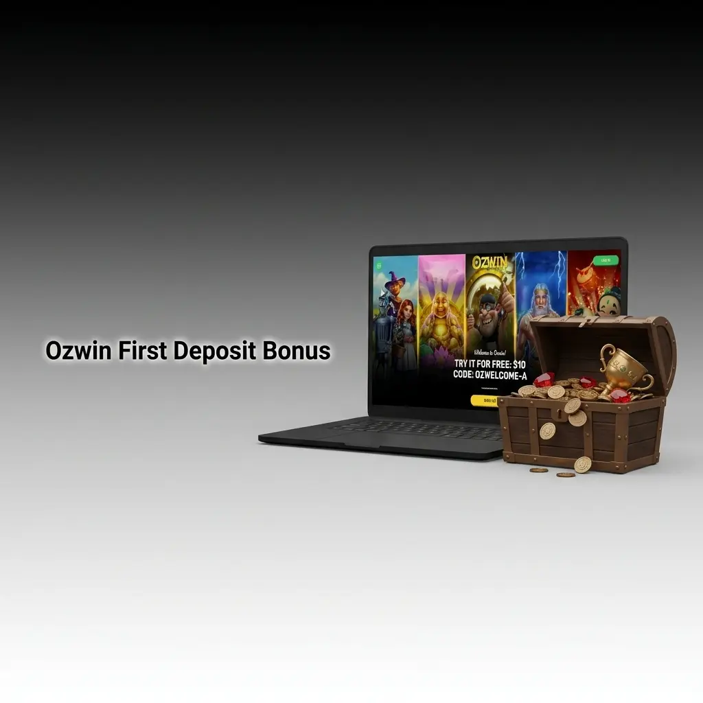 Ozwin first deposit bonus match and free spins