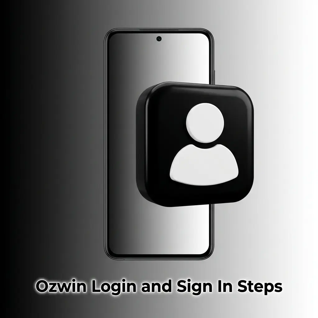 Ozwin login screen showing sign in fields