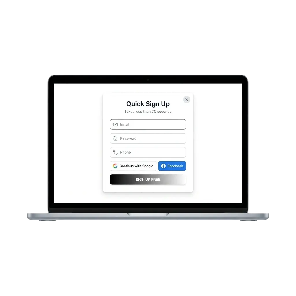 Ozwin online casino registration and login on desktop and mobile