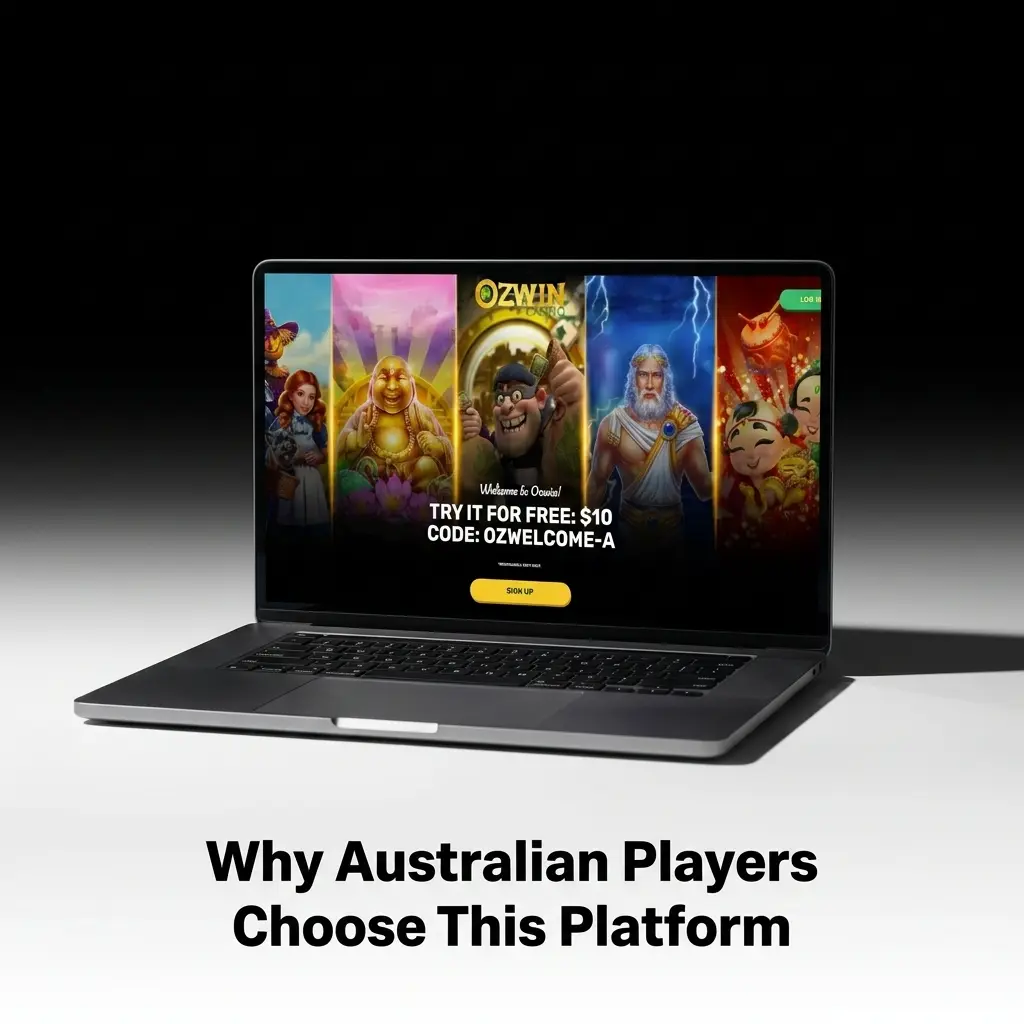 Australian player using Ozwin casino and sportsbook platform