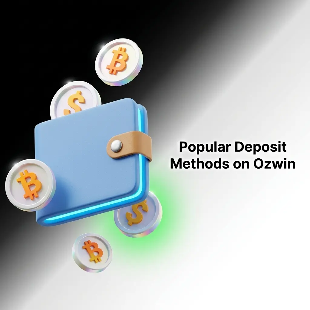 Popular deposit methods available to Ozwin players