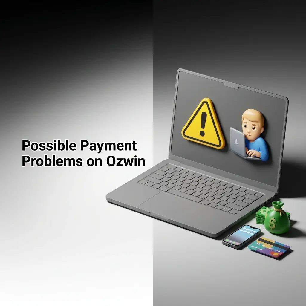 Illustration of common Ozwin payment problems